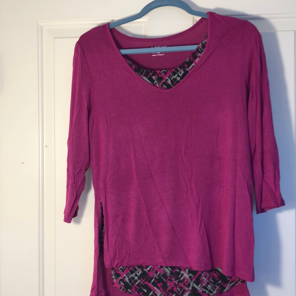 Apt 9 shirt with attached tank